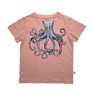 Stella McCartney Kids Pink Octopus T-shirt Top Tee GIRLS 6Y